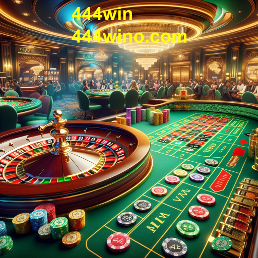 Descubra a Emoção da Roleta no 444win